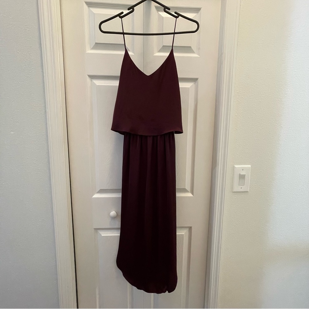 H&M Maroon Dress Size 2